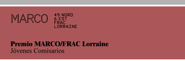 Premio MARCO/FRAC Lorraine. Jóvenes Comisarios